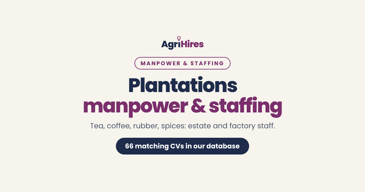 AgriHires plantations manpower and staffing share card
